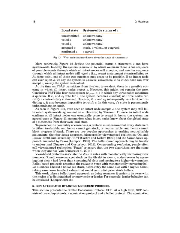 The Stellar Consensus Protocol - Page 19