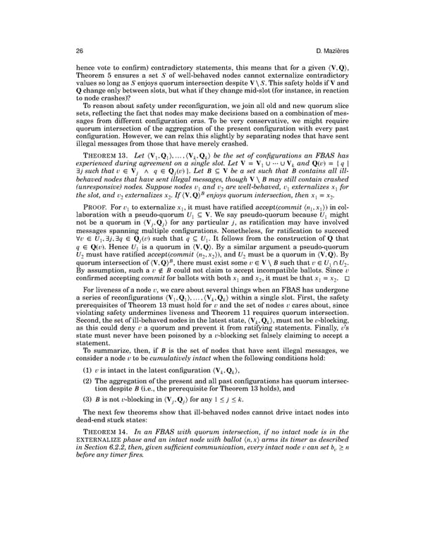 The Stellar Consensus Protocol - Page 27